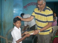 L&T to Anandwadi-stationery distribution